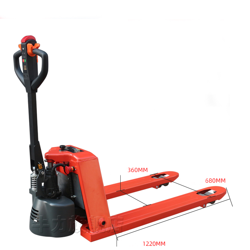 Batterie au lithium NIULI 2.0ton 2000kg Stand Personne Ground Small Mini Transpalet Full Electric Transpalette