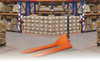 Rack à palettes en acier à poutre verticale Shelft de marchandises de stockage d'entrepôt