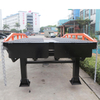 Rampe de conteneur au sol de rampe de quai hydraulique de plate-forme de Montacarga robuste et durable mobile pour chariot élévateur
