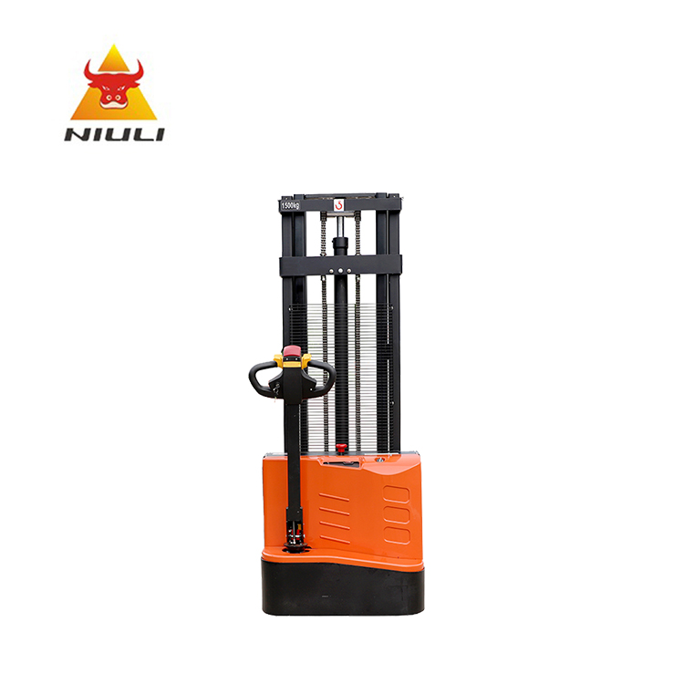 NIULI entrepôt logistique équipement de stockage batterie puissance palette élévateur fourche hydraulique Electrico Apilador empileur
