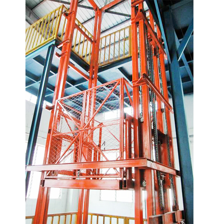 NIULI Chargement de matériel électrique fixe Usine de ciment Monte-charges hydrauliques Ascenseur Malte pour entrepôt sur la mezzanine