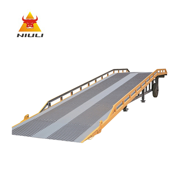 NIULI Dock Leveler Rampe de chargement pour chariot élévateur Rampe de chargement de camion