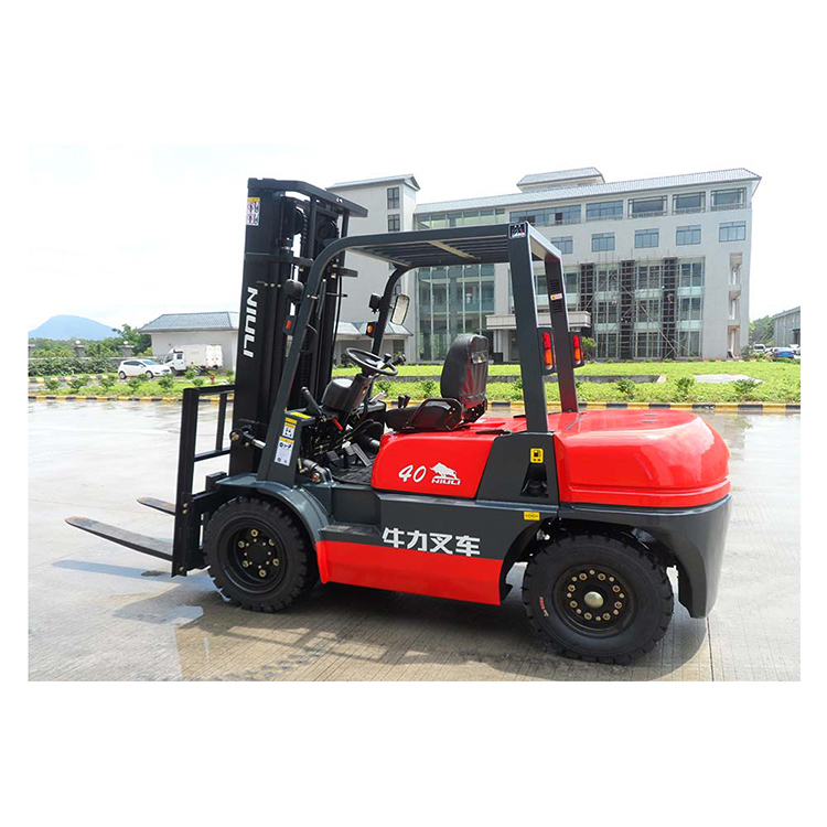 Chariot élévateur diesel d'approvisionnement d'usine de NIULI chariot élévateur hydraulique de 4,0 tonnes avec le moteur chinois