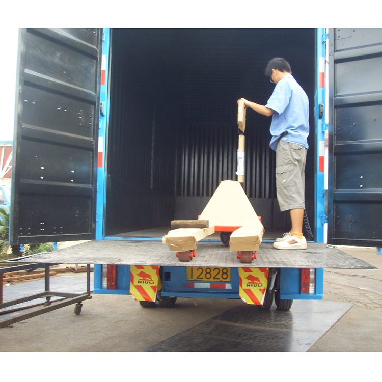 NIULI offre spéciale 1 tonne 2 tonnes en acier hydraulique hayon de plate-forme de panneau de levage de queue pour camion de véhicule lourd