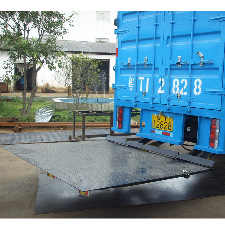 NIULI chargement et déchargement de marchandises hayon de camion à plate-forme élévatrice